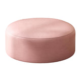 Maxbell Round Floor Pillow Soft Floor Cushion for Home Couch Chair Bed Car Work Room Pink