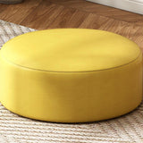 Maxbell Round Floor Pillow Soft Floor Cushion for Home Couch Chair Bed Car Work Room Yellow