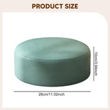 Maxbell Round Floor Pillow Soft Floor Cushion for Home Couch Chair Bed Car Work Room Light Green