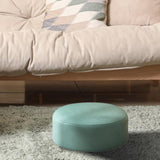 Maxbell Round Floor Pillow Soft Floor Cushion for Home Couch Chair Bed Car Work Room Light Green