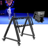 Maxbell Low Height Mobile TV Stand Mobile TV Mount Stand for Exhibitions Home Office