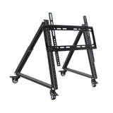 Maxbell Low Height Mobile TV Stand Mobile TV Mount Stand for Exhibitions Home Office