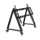 Maxbell Low Height Mobile TV Stand Mobile TV Mount Stand for Exhibitions Home Office