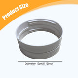 Maxbell Exhaust Hose Connector Round Easy Installation Extender Exhaust Hose Coupler Diameter 130MM