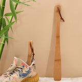 Maxbell Shoe Horn Compact Smooth with Hanging Rope Shoehorn for Disabled Adults Kids Long