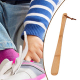 Maxbell Shoe Horn Compact Smooth with Hanging Rope Shoehorn for Disabled Adults Kids Long
