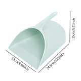 Maxbell Dustpan Practical Sturdy Dust Pan for Farm Accessory Home Use Outdoor Indoor Blue