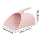 Maxbell Dustpan Practical Sturdy Dust Pan for Farm Accessory Home Use Outdoor Indoor Pink