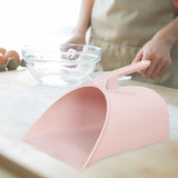 Maxbell Dustpan Practical Sturdy Dust Pan for Farm Accessory Home Use Outdoor Indoor Pink