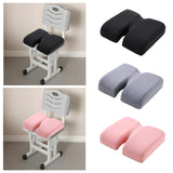 Maxbell Memory Foam Seat Cushion Soft Kids Cushions for Dorm Sturdy Room Home Office Dark Gray