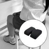 Maxbell Memory Foam Seat Cushion Soft Kids Cushions for Dorm Sturdy Room Home Office Dark Gray