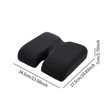 Maxbell Memory Foam Seat Cushion Soft Kids Cushions for Dorm Sturdy Room Home Office Dark Gray