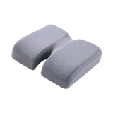 Maxbell Memory Foam Seat Cushion Soft Kids Cushions for Dorm Sturdy Room Home Office Light Gray