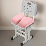 Maxbell Memory Foam Seat Cushion Soft Kids Cushions for Dorm Sturdy Room Home Office Pink