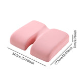 Maxbell Memory Foam Seat Cushion Soft Kids Cushions for Dorm Sturdy Room Home Office Pink