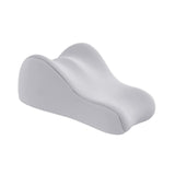 Maxbell Memory Foam Bed Wedge Pillow Headboard for Men Women Watching Movies Massage dark grey