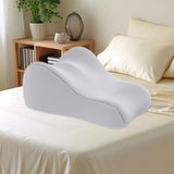 Maxbell Memory Foam Bed Wedge Pillow Headboard for Men Women Watching Movies Massage dark grey