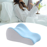 Maxbell Memory Foam Bed Wedge Pillow Headboard for Men Women Watching Movies Massage light grey