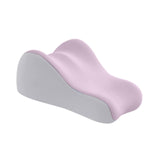 Maxbell Memory Foam Bed Wedge Pillow Headboard for Men Women Watching Movies Massage blue