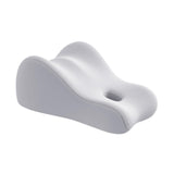 Maxbell Memory Foam Triangle Pillow Wedge Trendy for Apartment Back Sleeping Massage dark grey