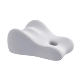 Maxbell Memory Foam Triangle Pillow Wedge Trendy for Apartment Back Sleeping Massage dark grey