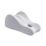 Maxbell Memory Foam Triangle Pillow Wedge Trendy for Apartment Back Sleeping Massage dark grey