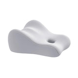 Maxbell Memory Foam Triangle Pillow Wedge Trendy for Apartment Back Sleeping Massage dark grey