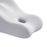 Maxbell Memory Foam Triangle Pillow Wedge Trendy for Apartment Back Sleeping Massage dark grey