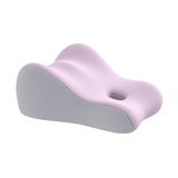 Maxbell Memory Foam Triangle Pillow Wedge Trendy for Apartment Back Sleeping Massage blue