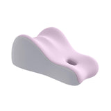 Maxbell Memory Foam Triangle Pillow Wedge Trendy for Apartment Back Sleeping Massage blue