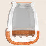 Maxbell 8Pcs Chair Leg Floor Protectors Carpet Nonslip Furniture Leg Cover Pads Caps Clear