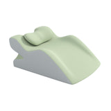 Maxbell Sit up Pillow Waist Support for Bed Reading Pillow for Home Office Apartment green