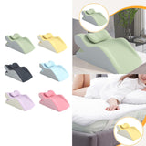 Maxbell Sit up Pillow Waist Support for Bed Reading Pillow for Home Office Apartment green