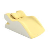 Maxbell Sit up Pillow Waist Support for Bed Reading Pillow for Home Office Apartment yellow