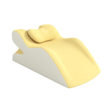 Maxbell Sit up Pillow Waist Support for Bed Reading Pillow for Home Office Apartment yellow