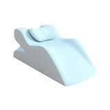 Maxbell Sit up Pillow Waist Support for Bed Reading Pillow for Home Office Apartment light blue