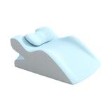 Maxbell Sit up Pillow Waist Support for Bed Reading Pillow for Home Office Apartment light blue