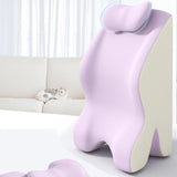 Maxbell Sit up Pillow Waist Support for Bed Reading Pillow for Home Office Apartment violet