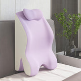 Maxbell Sit up Pillow Waist Support for Bed Reading Pillow for Home Office Apartment violet