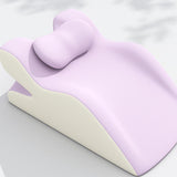 Maxbell Sit up Pillow Waist Support for Bed Reading Pillow for Home Office Apartment violet