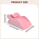 Maxbell Sit up Pillow Waist Support for Bed Reading Pillow for Home Office Apartment Pink