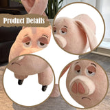 Maxbell Flying Pig Plush Toy Decoration Animal Statue for Living Room Festivals Cafe