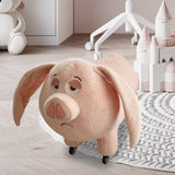 Maxbell Flying Pig Plush Toy Decoration Animal Statue for Living Room Festivals Cafe