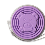 Maxbell Silicone Folding Travel Water Cup Small with Lid for Running Camping Outdoor