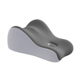 Maxbell Memory Foam Triangle Pillow Wedge Trendy for Apartment Back Sleeping Massage pink