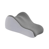 Maxbell Memory Foam Bed Wedge Pillow Headboard for Men Women Watching Movies Massage pink