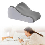 Maxbell Memory Foam Bed Wedge Pillow Headboard for Men Women Watching Movies Massage pink