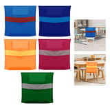 Maxbell Chair Pockets for Classroom Storage Chairback for School Classroom Preschool Light Blue