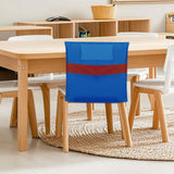 Maxbell Chair Pockets for Classroom Storage Chairback for School Classroom Preschool Light Blue
