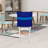 Maxbell Chair Pockets for Classroom Storage Chairback for School Classroom Preschool Dark Blue